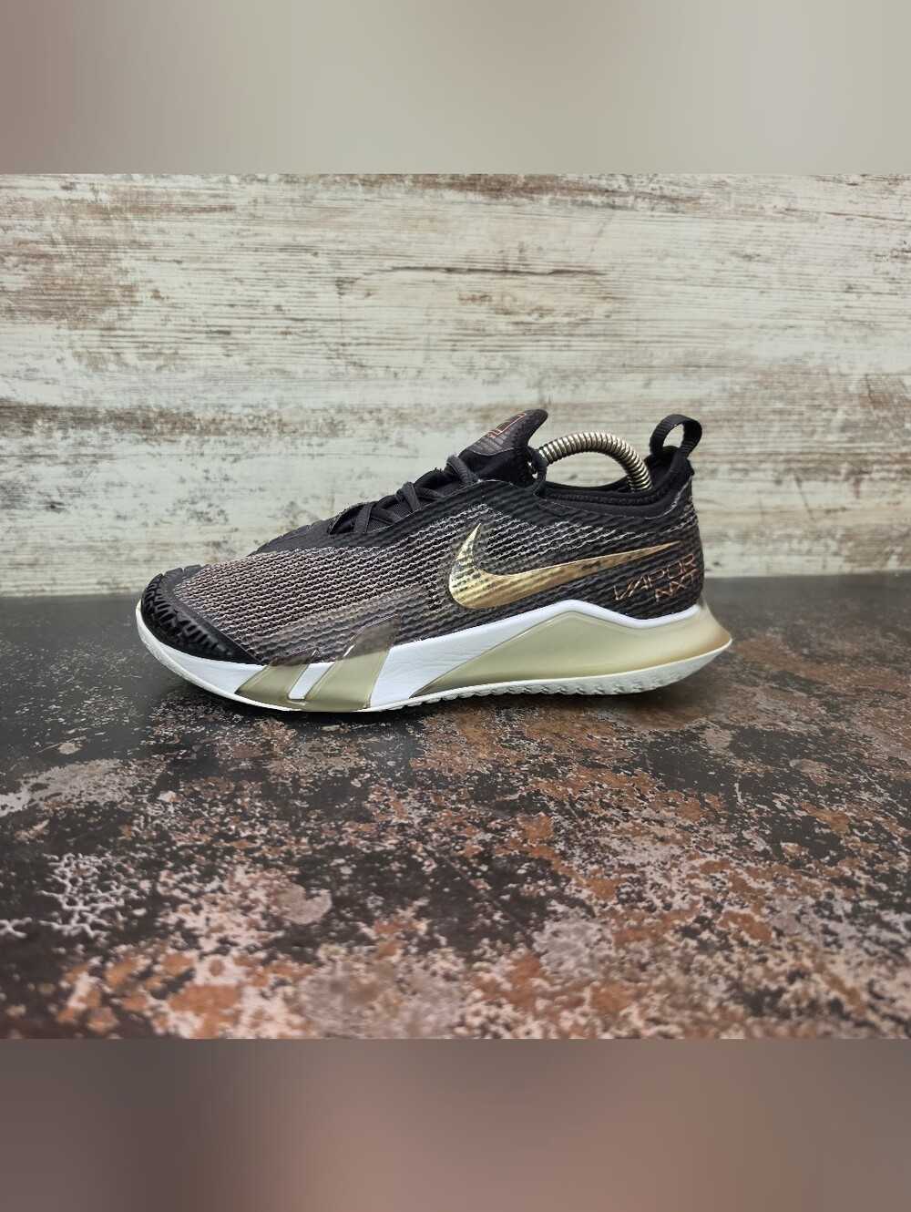 Womens Nike Vapor NXT Tennis Shoes Sz 8 Used Black Professional Court Pickleball